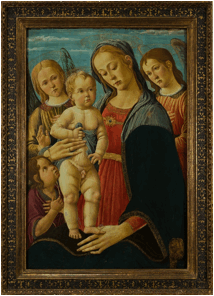 Madonna col Bambino, san Giovannino e due angeli