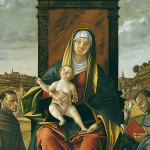 Vittore Carpaccio, Madonna in trono con bambino e santi