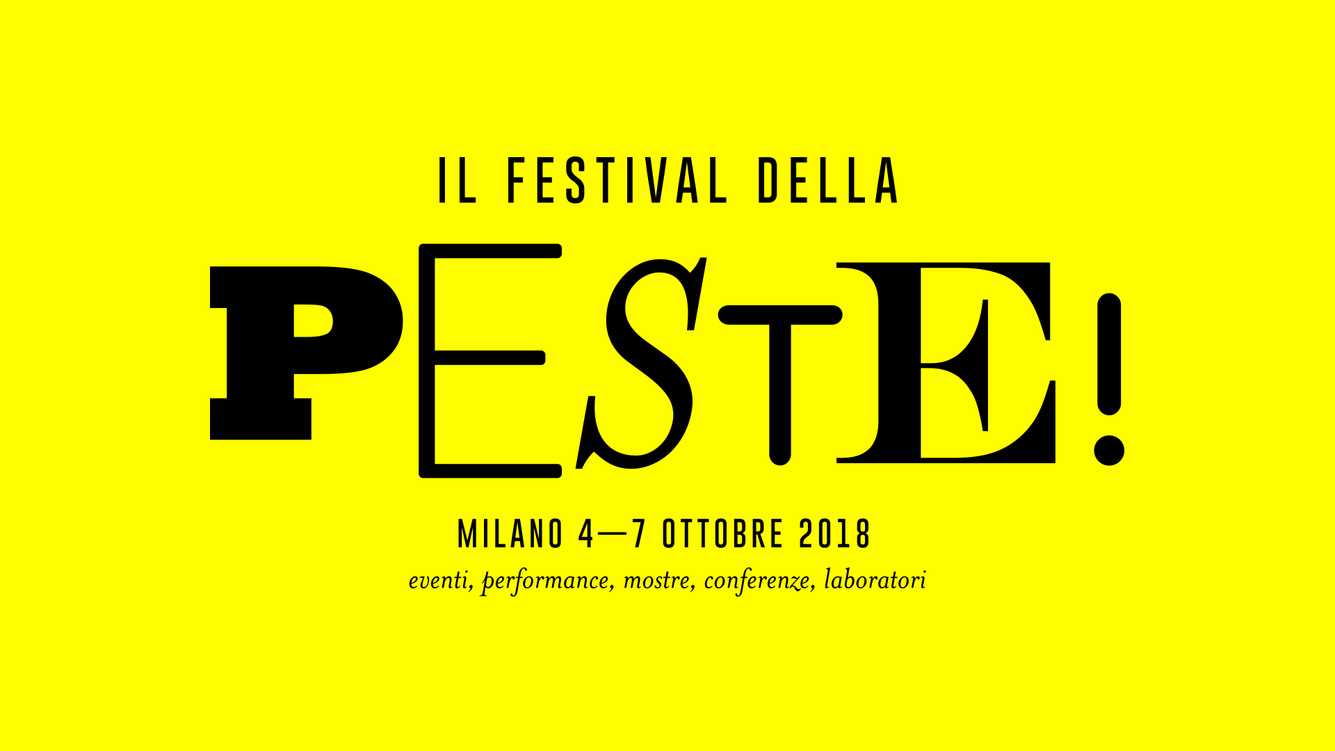 Lazzaretto Festival Peste